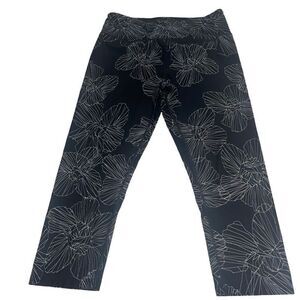Calvin Klein Performance‎ Floral Athletic Leggings - Size Large